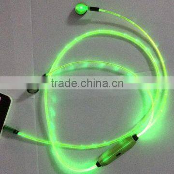 In-Ear Style 3.5mm Plug Illuminated Earphone