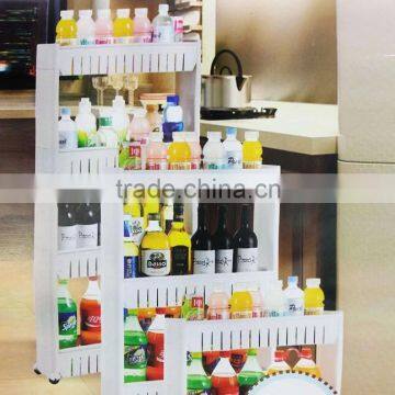 New Arrival High Quality Plastic Storage Shelf 4 Layer Storage Shelves photo-2