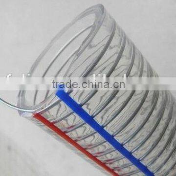 Weifang Alice PVC spiral steel wire reinforced hose factory