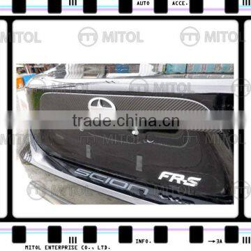 Trunk Lid Cover For Toyota FT-86/GT-86/FR-S/BRZ Carbon Fiber