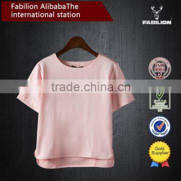 Over 10 Years Experience Black Bulk Women's for High Quality Plain T-shirt photo-4