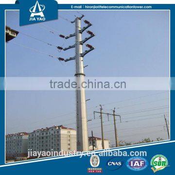 Jiayao steel electric pole for power distribution