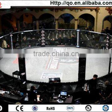 Standard quality international competition octagonal mma cage for sale