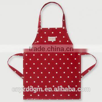 kids apron/cooking apron for girls/children's cute apron