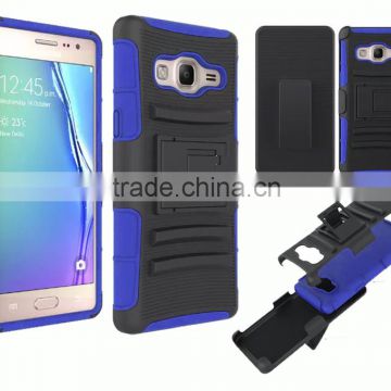 Rugged stand holster cover for Samsung Galaxy Z3 defender case