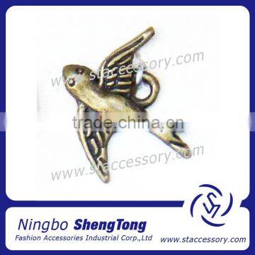 Alloy Swallow Animal Beads Jewelry Pendant