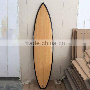 Top bamboo epoxy surfboard