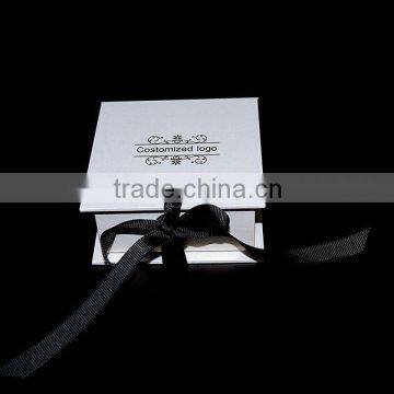 Luxury Custom High Gloss White Paper Cardboard Box Packaging for Candle photo-5