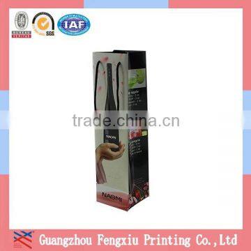 Free Sample Hot Sale Christmas Wine Bottle Gift Bag