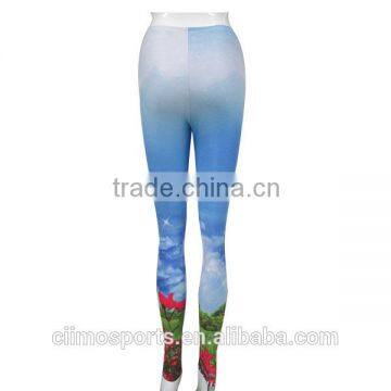 USA girls sexy tight sexy pantes printing leggings