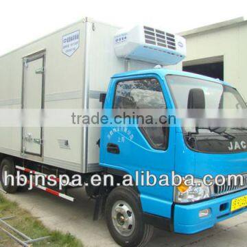 Minus 40 degrees Celsius cold plate refrigerator truck for sale