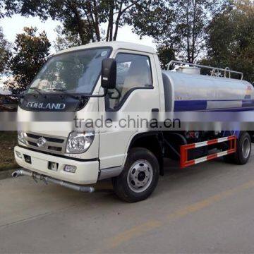 FOTON forland 5000 litres good price Water tank truck