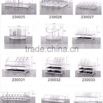 2016 Customized Oem Acrylic Organizer Cosmetics Display Acrylic Makeup Organizer photo-3