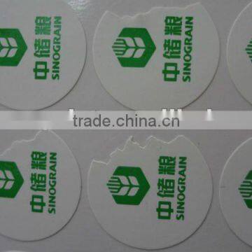 2013new label printing services and fragile paper tag