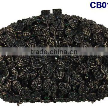 CB0418-20 Top quality hot sell trendy ladies small handbags with stones for women