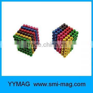 High quality multi color 5mm ball magnets