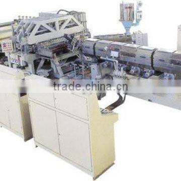 PC, PP, PE Hollow Profile Board Production Line