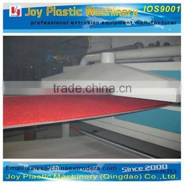 PVC floor spray silk carpet mat machine