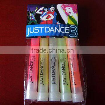 2015 Hot Selling Party Supplies 6 Inches Multicolor Chemical Glow Sticks