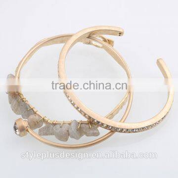 G71195101 Gps Diamond Cuff Gold Bracelet Manufacturer For Children