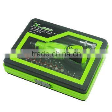 34pc in 1multi-function precision screwdriver slotted phillips tool set