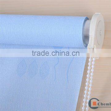 Waterproof jacquard fabric roller blinds plastic ball chain control