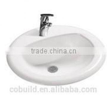 Chaozhou Manufacturer Above Counter Mounting Hand Wash Basin