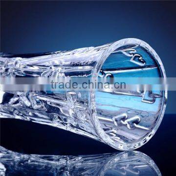 Wholesale K9 Top Quality Glass Block Blank Glass Cube Vase photo-2