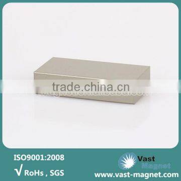 Bonded neodymium block magnet for motor