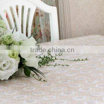 PVC Printed Lace tablecloth,Elegant deco table covers