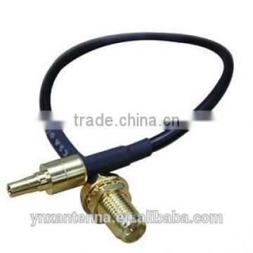 straight crc9 to sma female pigtail cable