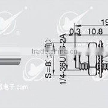 Reverse polarity connector