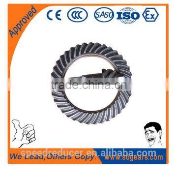 gear assembly for speed reducers