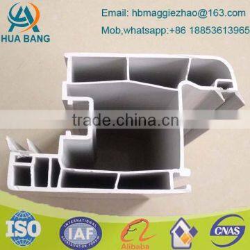 soundproof casement types window material pvc profile