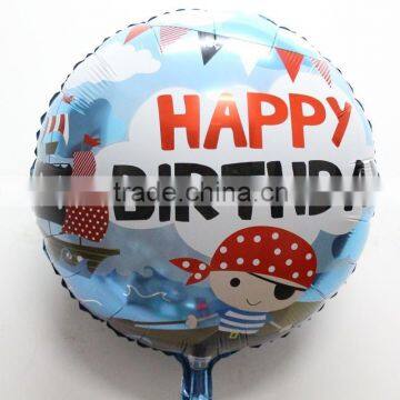 New Design High Quality happy birthday Foil Balloon For Decoration with Baby