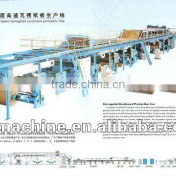 [RD-3-180-2200] Automatic High Speed 3 Ply Corrugated Paper Cardboard Production Line photo-2