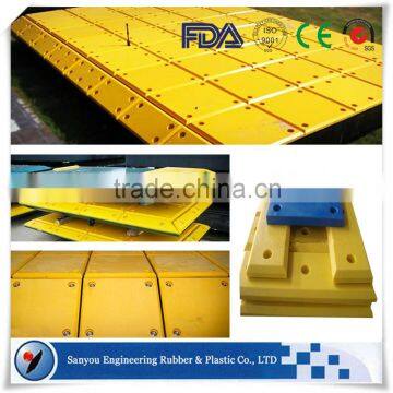 UHMWPE corrosion resistant marine fender pad