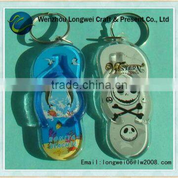 slipper shaped fashion keychain/number shaped keychain/soccer ball keychain