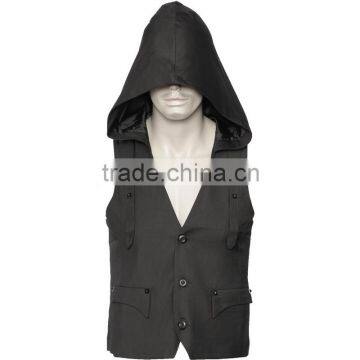 Gothic Hooded Men's Vest by Alishpa photo-3