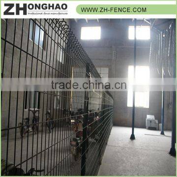 Metal Frame Material fence with curved