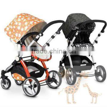 Baby Stroller Purple 3 IN 1 Best Selling Item Europe Standard With ASTM Standard Baby Stroller photo-4