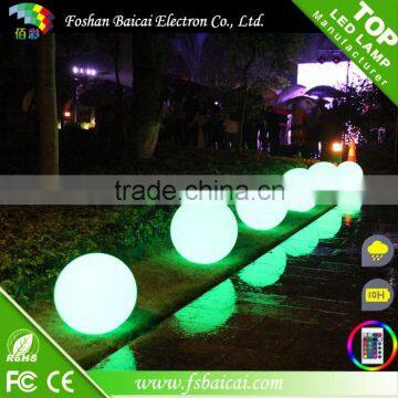 Round LED Light / Led Round Ball Outdoor Light /Battery Operated Led Light Round