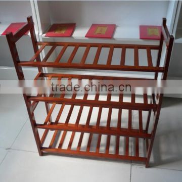 2015 cheap hot sell wooden bamboo shoe racks for lving room