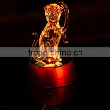 Twelve Chinese Zodiac Signs Clever Monkey Wholesale Crystal Craft Gfit Figurine Furniture photo-6