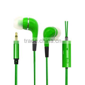 new product glowing earphone and LED wire earphone wholesale fashion shining earphone headphones with mic sport headphones