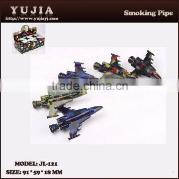 2015 YuJia hot sale good quality plane model smoking pipe wholesale pipe JL-121