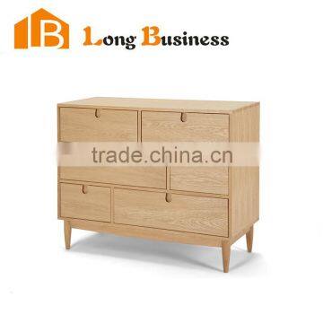 LB-AL5464 New european style wooden chest of drawers chest of 6 drawer design