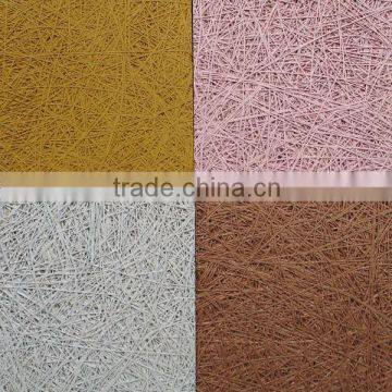 Wood fiber cement board wood wool acoustic ciling/wall board