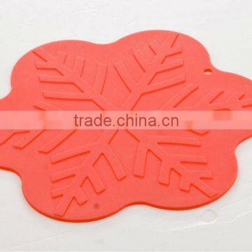 3MM thickness food grade silicone trivet hot sell