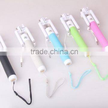 Wholesale Newest Monopod Selfie Stick Wired Folding Selfie Stick With Best Quality photo-6
